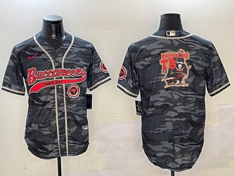 Men Tampa Bay Buccaneers Blank Camo Joint Name 2024 Nike Limited NFL Jersey style 1->tampa bay buccaneers->NFL Jersey